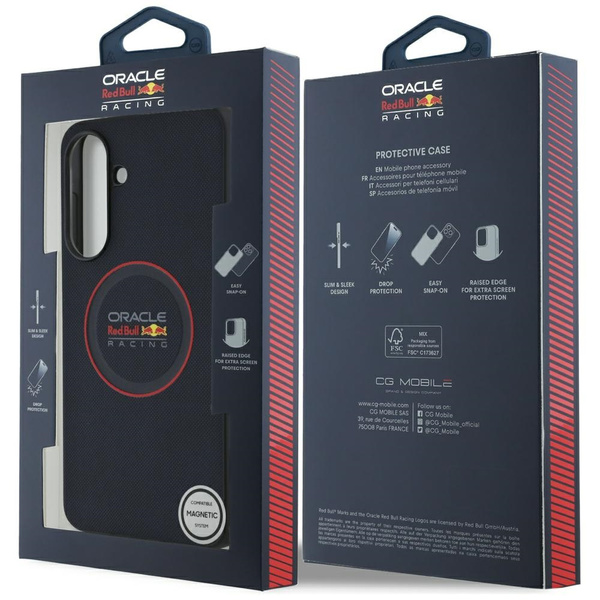 Etui Red Bull Meshed Red Ring do Samsung Galaxy A56 granatowy