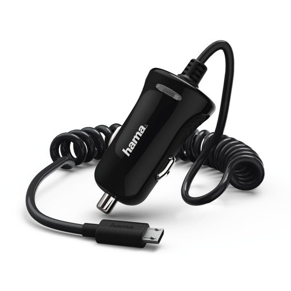 HAMA CAR CHARGER MICRO USB 12V 2.4A
