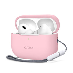 TECH-PROTECT SILICONE APPLE AIRPODS PRO 1 / 2 DUSTY PINK