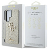 Etui Guess Fixed Glitter Big 4G Metal    Logo do Samsung Galaxy S25 Ultra złoty
