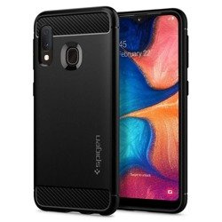 SPIGEN RUGGED ARMOR 622CS26434 SAMSUNG GALAXY A20E MATTE BLACK WYPRZEDAŻ
