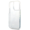 Guess GUHCP14LLFLSN iPhone 14 Pro 6,1" zielony/green hardcase Flower Liquid Glitter