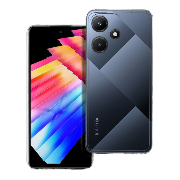 Futerał CLEAR CASE 2 mm do INFINIX HOT 30i (camera protection) transparentny