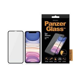 PanzerGlass E2E Super+ iPhone XR/11Case Friendly czarny/black