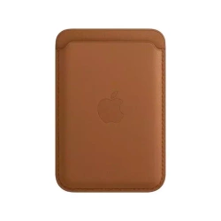 APPLE LEATHER  WALLET MHLT3ZM/A SADDLE BROWN WITHOUT PACKAGING
