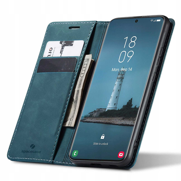 Spacecase Etui Wallet Galaxy S21 Ultra blue