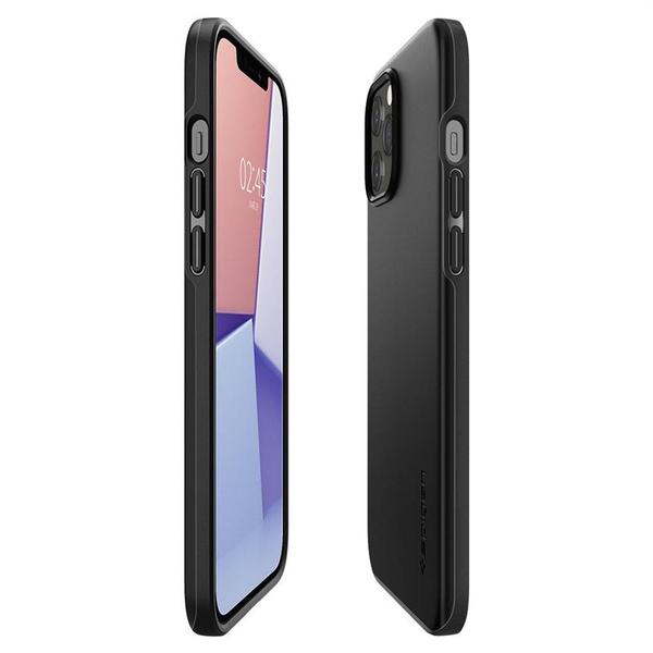 SPIGEN THIN FIT IPHONE 12/12 PRO BLACK