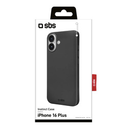 SBS case Instinct cover for iPhone 16 Plus Black