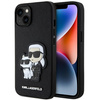 KARL LAGERFELD KLHCP14MSANKCPK IPHONE 14 PLUS / 15 PLUS 6.7 "HARDCASE CZARNY / BLACK SAFFIANO KARL & CHUPETTE