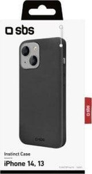 SBS Black Instinct Cover Rigid, velvet touch, for iPhone 14/13