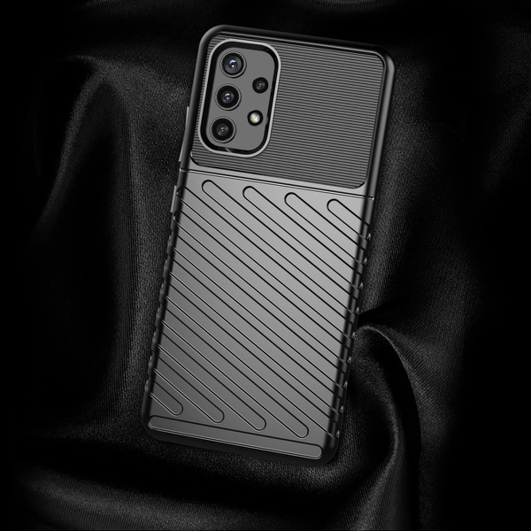 THUNDER CASE FLEXIBLE TOUGH RUGGED COVER TPU CASE FOR SAMSUNG GALAXY A72 4G GREEN