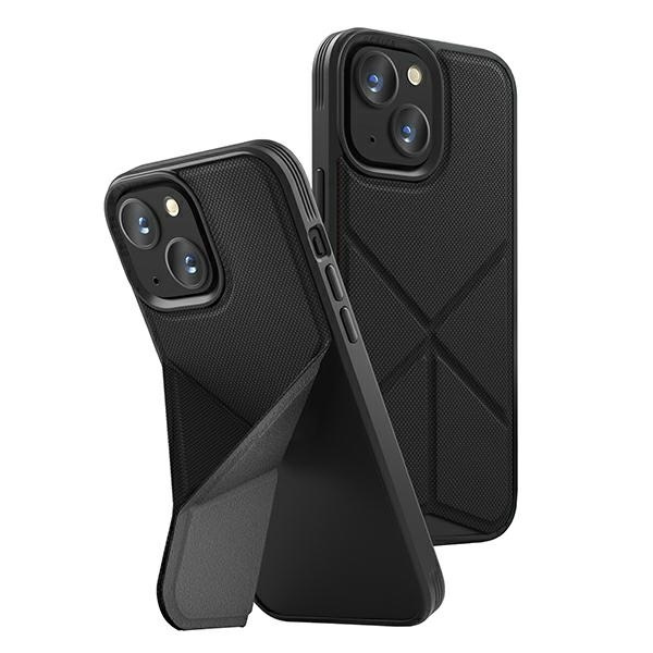 UNIQ etui Transforma iPhone 14 / 15 / 13 6,1" Magclick Charging czarny/ebony black
