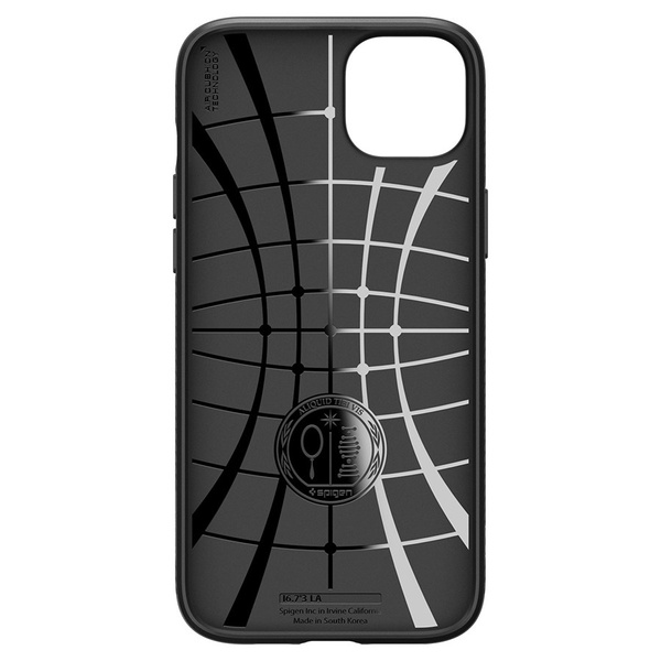 Spigen Liquid Air iPhone 15 Case - Matte Black