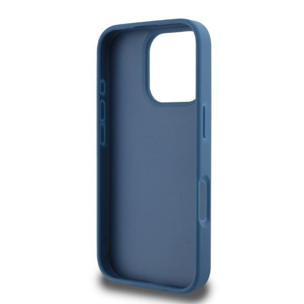 Guess GUHCP16XG4GLBL iPhone 16 Pro Max6.9" niebieski/blue hardcase 4G Bottom Stripe