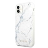 Guess GUHCN61PCUMAWH iPhone 11 / Xr 6,1"biały/white Marble