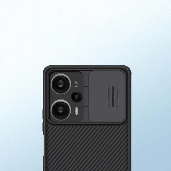 Pancerne etui Xiaomi Redmi Note 12 Turbo / Xiaomi Poco F5 z osłoną na aparat Nillkin CamShield Pro Case - czarne