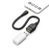 HAMA KABEL OTG USB A GN/MICRO B WT, 15 CM CZARNY