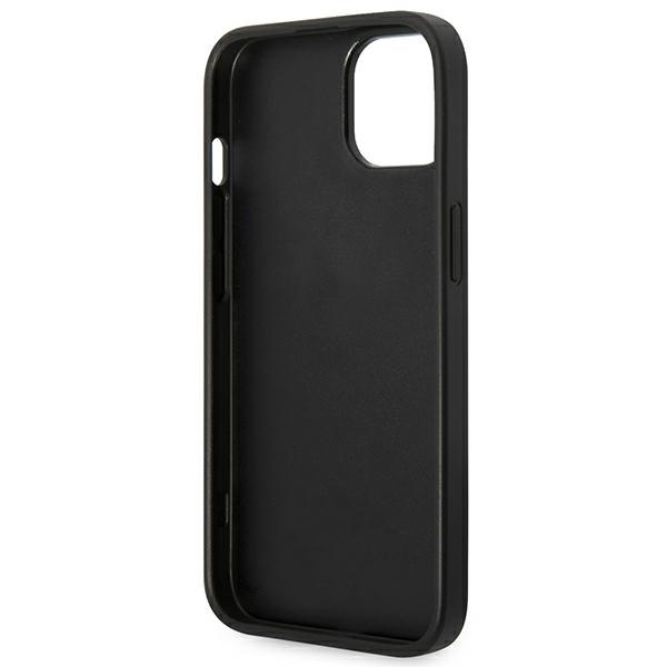 Guess GUHCP14MHGGSHK iPhone 14 Plus / 15 Plus 6.7" czarny/black hard case Glitter Script