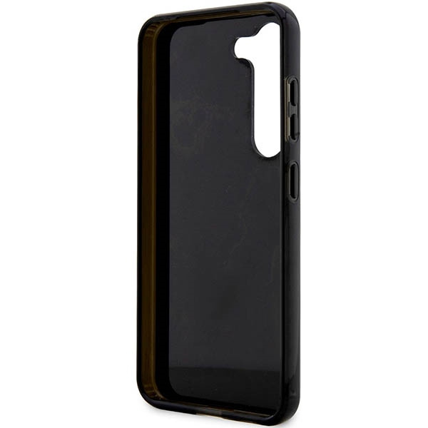 Guess GUHCS23SPCUMAK S23 S911czarny/black hardcase Marble