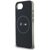 Etui BMW IML Metal White Circle MagSafe  do iPhone 16e czarny