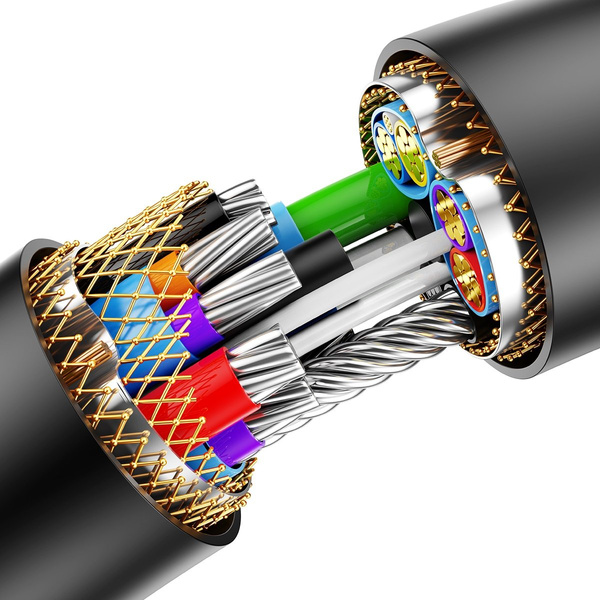 USB 3.0 EXTENSION CABLE 0.5M BASEUS AIRJOY SERIES - BLACK