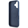 Etui Guess HC PU 4G Small 4G and Classic do iPhone 16 MagSafe niebieski