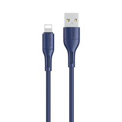 USAMS KABEL U68 LIGHTNING 2A FAST CHARGE 1M NIEBIESKI/BLUE SJ500USB03 (US-SJ500)