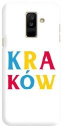 FUNNY CASE OVERPRINT CRACOW INSCRIPTION SAMSUNG GALAXY A6 PLUS 2018