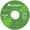 Płyta CD-RW Verbatim COLOUR SL 700MB     8-12X 5szt wielokolorowy 43167