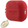 Guess GUAP23DSLGHDF AirPods Pro 2 (2022/2023) cover czerwony 3D Rubber 4G Diamond Charm