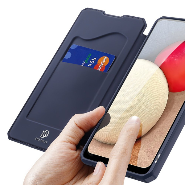 DUX DUCIS SKIN X BOOKCASE TYPE CASE FOR SAMSUNG GALAXY A02S EU BLUE