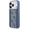 Etui Guess 4G Stripe MagSafe do iPhone   17 Pro niebieski
