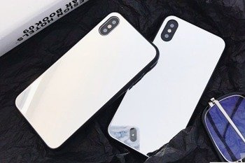 CASE ETUI LUSTERKO SREBRNY IPHONE 6 / 6S