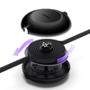Baseus kabel Bright Mirror 2 3w1 USB - micro USB + Lightning + USB-C 1,1m 100W czarny zwijany
