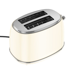 Toster Hoco w stylu Retro 850W HE50 biały