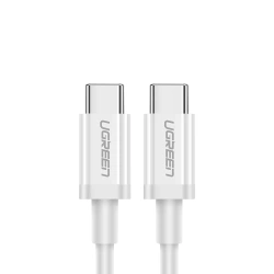Kabel Ugreen US264 60519 USB-C / USB-C PD QC AFC 1.5m - biały
