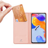 DUX DUCIS SKIN PRO HOLSTER COVER FLIP COVER FOR XIAOMI REDMI NOTE 11 PRO + 5G / 11 PRO 5G / 11 PRO PINK