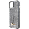 Guess GUHCP15SPSFDGSS iPhone 15 / 14 / 13 6.1" srebrny/silver hardcase Sequin Script Metal