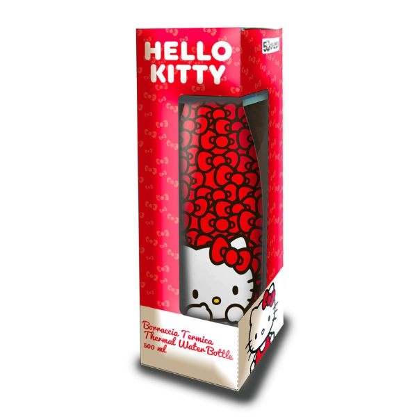 Coriex Butelka na wodę Hello Kitty 500mlczerwony/red 10683
