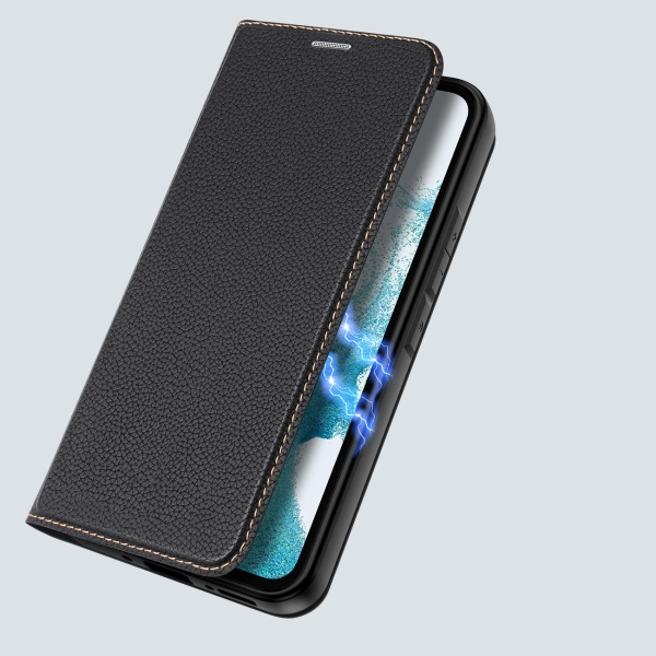 Dux Ducis Skin X2 etui do Samsung Galaxy A54 5G pokrowiec z klapką portfel podstawka czarne