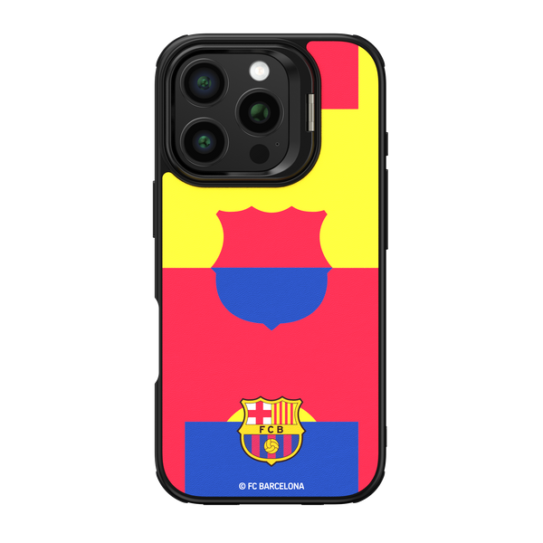 Etui do FC Barcelona iPhone 16 Pro Max Magnetic Case MagSafe OCFCBMCIP16PMMF MF