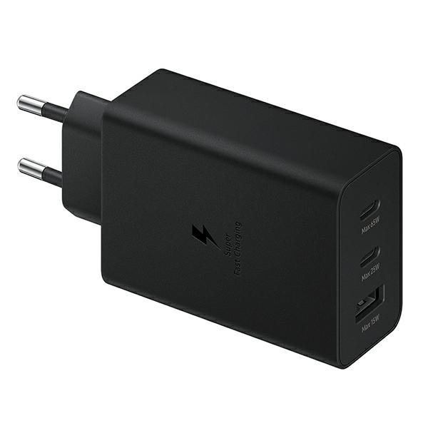 Ład. siec. Samsung EP-T6530NB PD 65W 3w12xUSB-C 1xUSB-A czarny/black