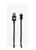 (4842) KABEL USB4  MOCOLO 1M TRWAŁY LIGHTNING CZARNY