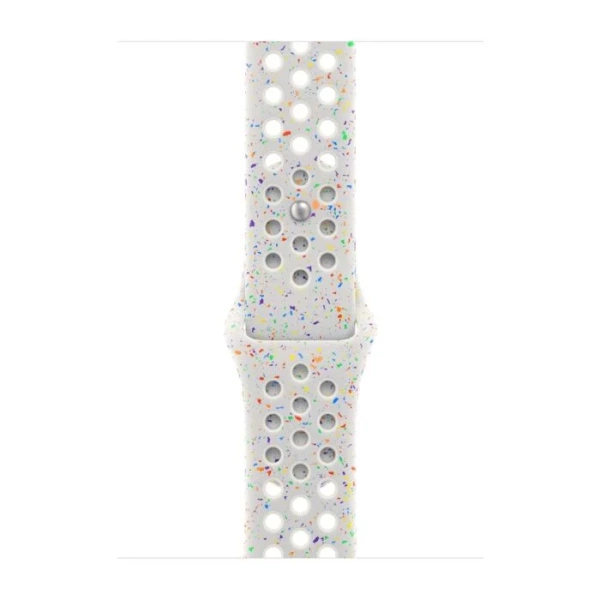 Apple Nike Sport Band in Pure Platinum for 44mm / 45mm / 46mm / 49mm Cases - Size M/L, Original Seal, MUV03ZM/A