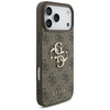 Etui Guess 4G Strap 4G Classic Logo do   iPhone 17 Pro Max brązowy