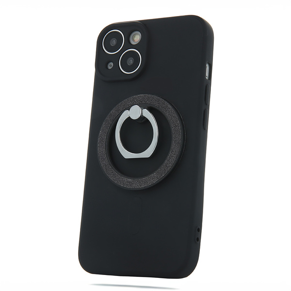 Ring Holder brokat czarny