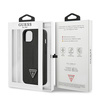 Guess GUHCP14MPSATLK iPhone 14 Plus / 15 Plus 6.7" czarny/black hardcase SaffianoTriangle Logo