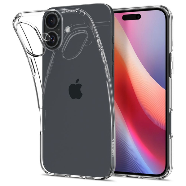 Spigen Liquid Crystal iPhone 16 Case - Clear