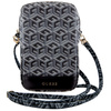 Guess Torebka GUWBZPGCSPGK czarny/blackZip GCube Bottom Stripe