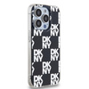 DKNY DKHCP15XHDLCEK iPhone 15 Pro Max6.7" czarny/black hardcase IML Checkered Mono Pattern